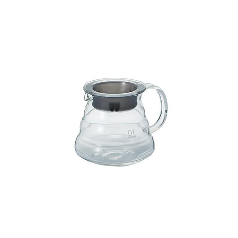 Hario V60 Glass Range Coffee Server Size 01 (Clear) 360ml