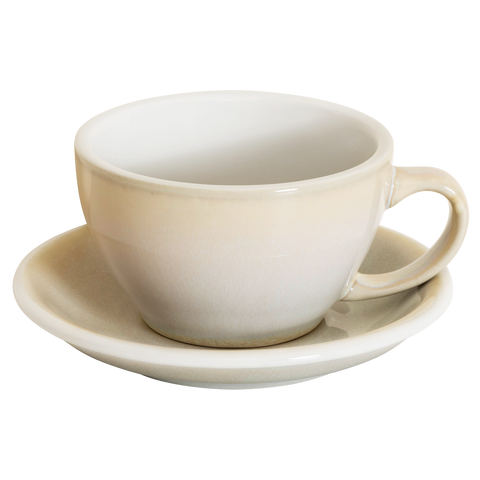Loveramics Cup & Saucer – Textured Coloured Finish