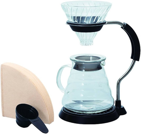 Hario V60 Arm Stand Glass Dripper Set