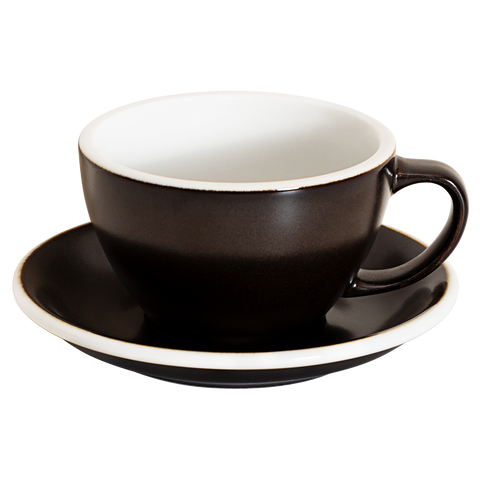 Loveramics Cup & Saucer – Textured Coloured Finish
