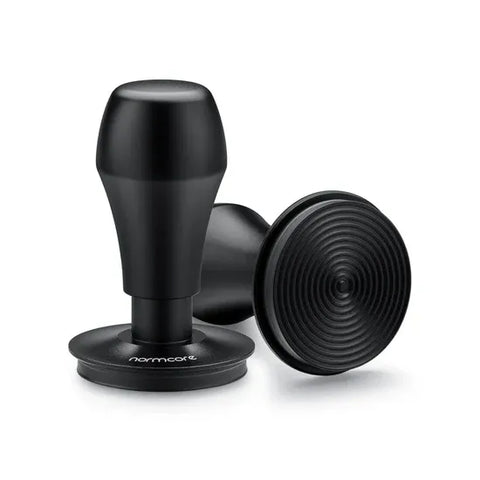 Normcore Spring-loaded Tamper V4 With Titanium PVD Coating - Flat Base - 58.5 mm