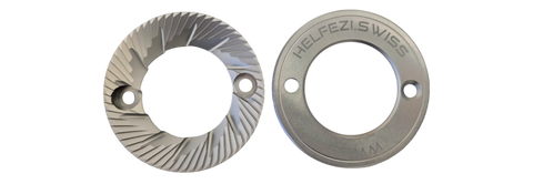 Helfezi Swiss 65 mm Alinox Coated Burr Set