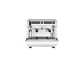Nuova Simonelli Appia Life Compact 2 Group Volumetric commercial coffee machine with stainless steel finish and digital controls.