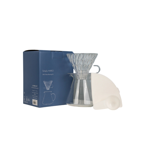 Special Bundle (Zebrang Coffee Mill Stainless Cutter, Hario V60 Glass Brewing Kit, El Cocal)