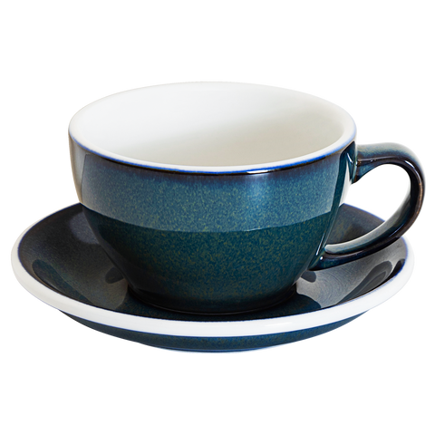 Loveramics Cup & Saucer – Textured Coloured Finish