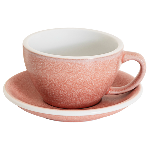 Set of 1 x 300ml Cafe Latte Cup and Saucer