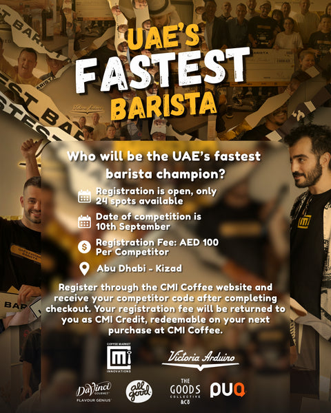 UAE Fastest Barista 2026 – Competition Registration