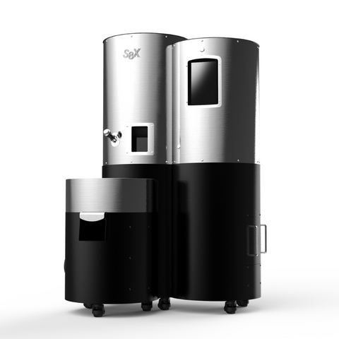 Stronghold S8X coffee roaster front view
