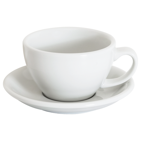 Loveramics Latte Cup & Saucer – Glossy Coloured Finish