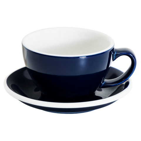Loveramics Latte Cup & Saucer – Glossy Coloured Finish
