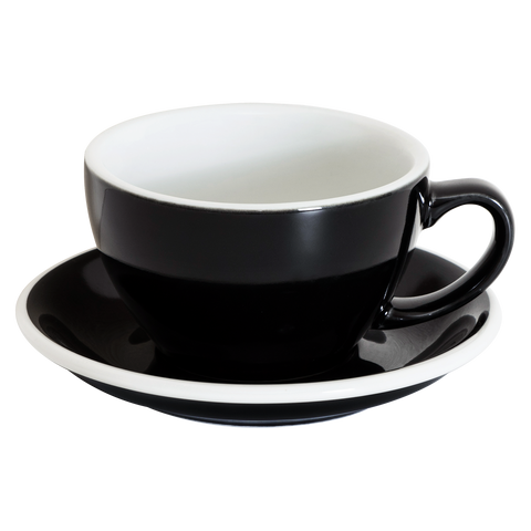 Loveramics Latte Cup & Saucer – Glossy Coloured Finish
