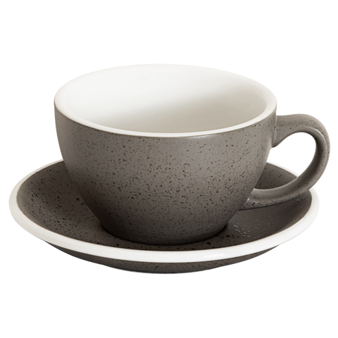 Loveramics Cup & Saucer – Textured Coloured Finish