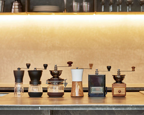 Hario Coffee Mill Olive Wood