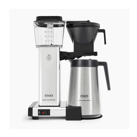 Moccamaster KBGT Coffee Machine | Filter Coffee Brewer with Thermos Jug