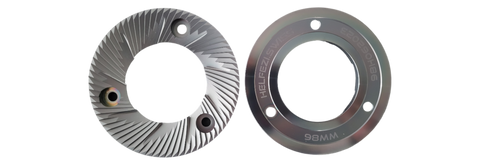 Helfezi Swiss 98 mm Alinox Coated Burr Set