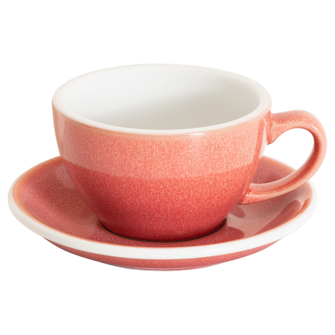 Loveramics Cup & Saucer – Textured Coloured Finish
