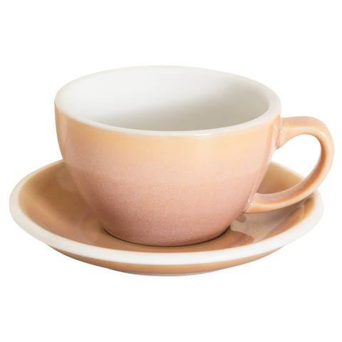 Loveramics Cup & Saucer – Textured Coloured Finish
