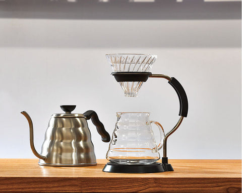 Hario V60 Arm Stand Glass Dripper Set