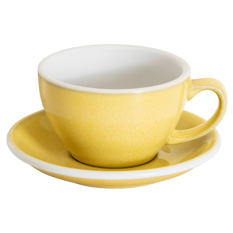 Loveramics Cup & Saucer – Textured Coloured Finish