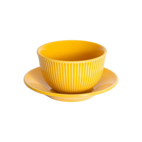 Boram Um Tasting Cup and 13cm Embossed Plate