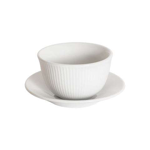 Boram Um Tasting Cup and 13cm Embossed Plate