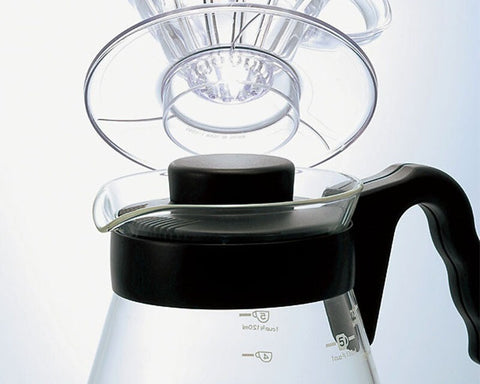 Hario V60 Coffee Server 700 ml – Borosilicate Glass Pour-Over Server (VCS-02B)