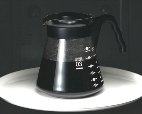 Hario V60 Coffee Server 700 ml – Borosilicate Glass Pour-Over Server (VCS-02B)