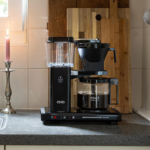 Moccamaster KBG Select, Coffee Machines, Filter Coffee Machine, Black, UK Plug, 1.25 Liters