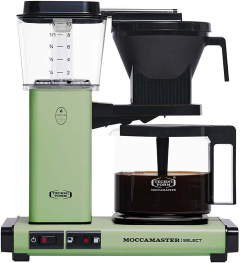 Moccamaster KBG Select, Coffee Machines, Filter Coffee Machine, Black, UK Plug, 1.25 Liters