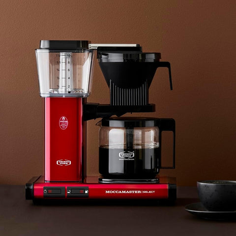 Moccamaster KBG Select, Coffee Machines, Filter Coffee Machine, Black, UK Plug, 1.25 Liters