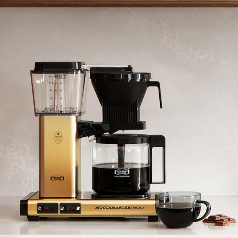 Moccamaster KBG Select, Coffee Machines, Filter Coffee Machine, Black, UK Plug, 1.25 Liters