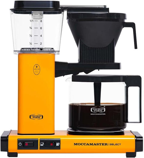 Moccamaster KBG Select, Coffee Machines, Filter Coffee Machine, Black, UK Plug, 1.25 Liters