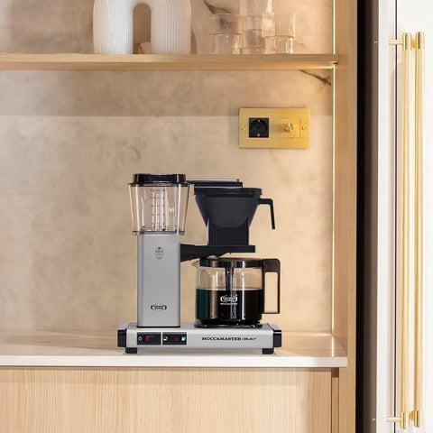 Moccamaster KBG Select, Coffee Machines, Filter Coffee Machine, Black, UK Plug, 1.25 Liters