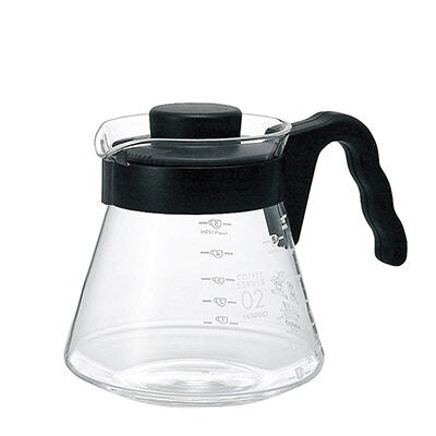 Hario V60 Coffee Server 700 ml – Borosilicate Glass Pour-Over Server (VCS-02B)