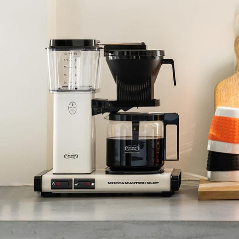 Moccamaster KBG Select, Coffee Machines, Filter Coffee Machine, Black, UK Plug, 1.25 Liters