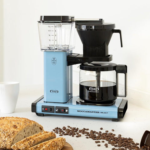 Moccamaster KBG Select, Coffee Machines, Filter Coffee Machine, Black, UK Plug, 1.25 Liters