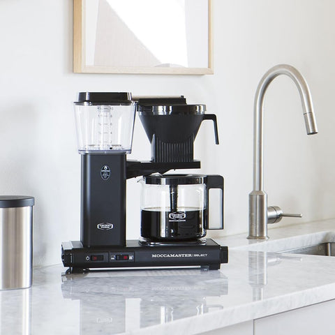 Moccamaster KBG Select, Coffee Machines, Filter Coffee Machine, Black, UK Plug, 1.25 Liters