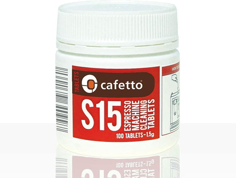 Cafetto S15 Espresso Machine Cleaning Tablets - 100 Tablets