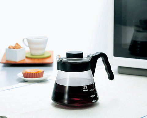 Hario V60 Coffee Server 700 ml – Borosilicate Glass Pour-Over Server (VCS-02B)