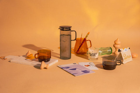 Hario Glass Coffee & Tea Server Color